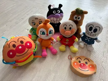 호빵맨 봉제 인형 세트 6체