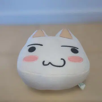 페이스 봉제 인형 [어디라도 함께] 쿠션 (끈 없음)