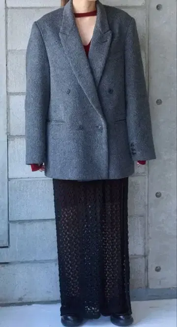 pasterip 크로셰 롱 스커트