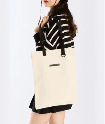 To b.by agnes b. 토트백 캔버스