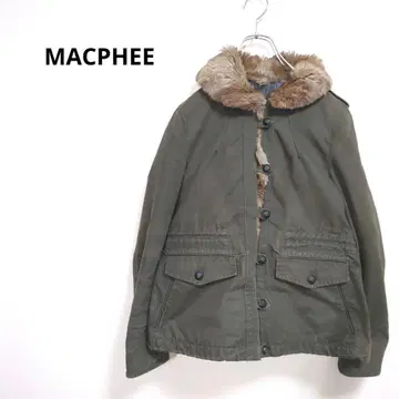 맥피 투모로우랜드 [38] 아우터 자켓 퍼 코튼