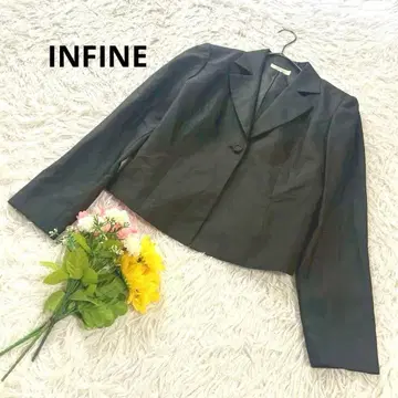 앙피니 [ M ] 자켓 숏 기장 백리본 스트레치 파티