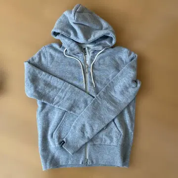 MHL. LOOPWHEELER 루프 휠러 더블 집업 후드티 M