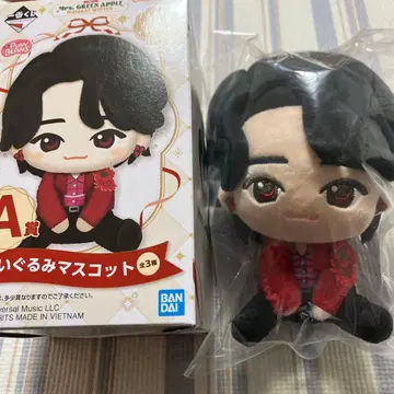 제일복권 미세스 그린애플 A상 봉제 인형 마스코트 오오모리 모토키