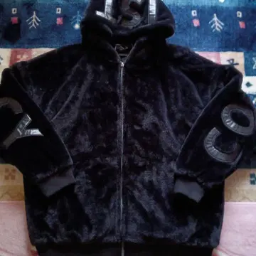 ISL CO 플리스 후드 자켓 블랙