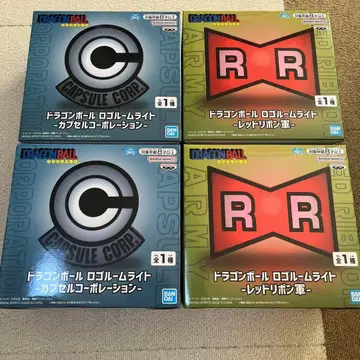 드래곤볼 로고 룸 라이트 캡슐 코퍼레이션 레드 리본 군