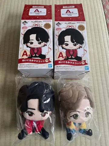 제일복권 Mrs. GREEN APPLE A상 봉제 인형 2개 세트