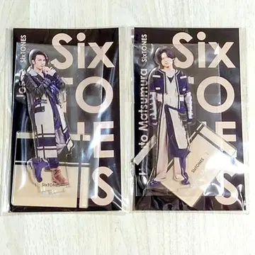 SixTONES 제시 마츠무라 호쿠토 아크릴 스탠드 fest