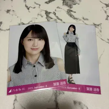 노기자카 브로마이드 카키 하루카 어깨 트임 상의 세미 컴프