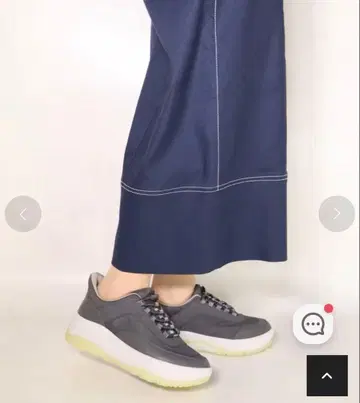 fitfit 발수 핸즈프리 로우컷 스니커즈 23.5cm 그레이