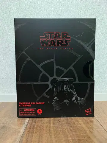 미개봉 스타 워즈 블랙 시리즈 팰퍼틴 황제 옥좌 포함 (신판)