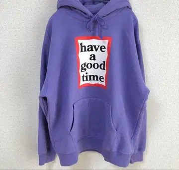 haveagoodtime 후드티 퍼플
