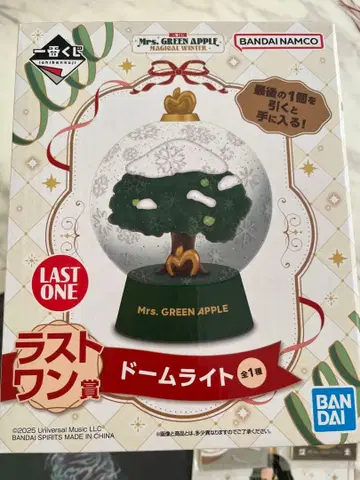Mrs. GREEN APPLE 돔 라이트 라스트 원상