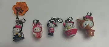 지역 한정 키티 스트랩 5종 세트