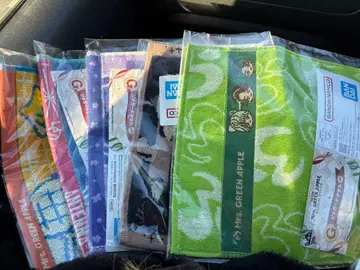 Mrs. GREEN APPLE 제일복권 G상 자카드 타월 전 5종 세트