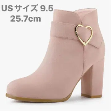 [ Allegra K ] 앵클부츠 부티 청키힐 여성용