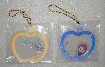 미세스 그린애플 제일복권 E상 바스락 아크릴 참 2개 세트