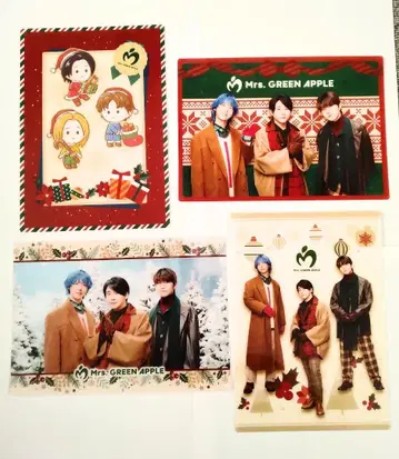 미세스 그린애플 로손 비주얼 시트 전 4매 MGA 미세스