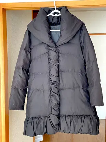 다운 자켓 38 사이즈 블랙