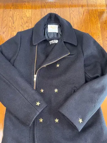 [ 명품 특가 ] tenderloin 별 스터드 장식 피 코트