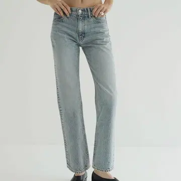 CLANE 썸 데님 팬츠 아이스 블루