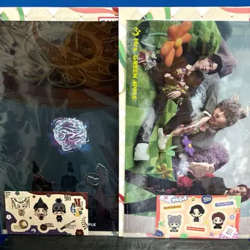 클리어 파일 미세스 제일복권 스테이셔너리 컬렉션 H상 스티커