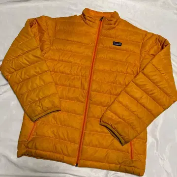 00s 파타고니아 다운 스웨터 다운 보이즈 L 오렌지