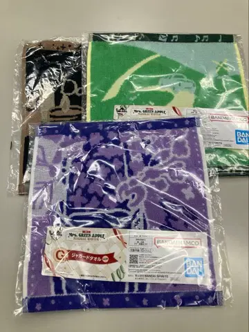 미세스 그린애플 제일복권 G상 타월 3종