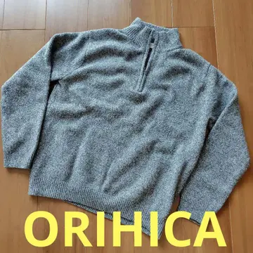 비즈니트 웜 (BIZ KNIT WARM) 무지 하프 지퍼