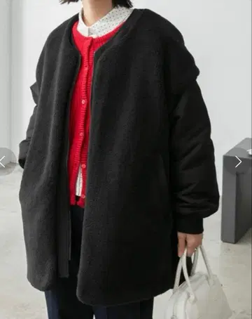 BONLECILL 노카라 블랙 자켓