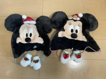미사용 새상품 디즈니 크리스마스 2025 팬캡 미키 미니
