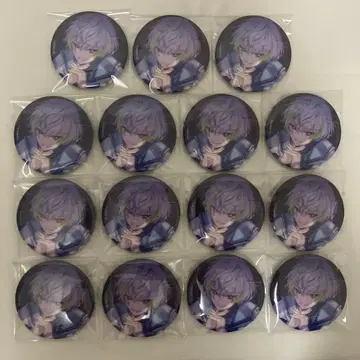 화이트 빛 코팅 캔뱃지