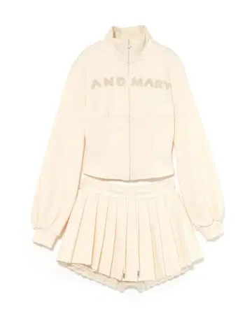 레이스 로고 세트업 아이보리 F