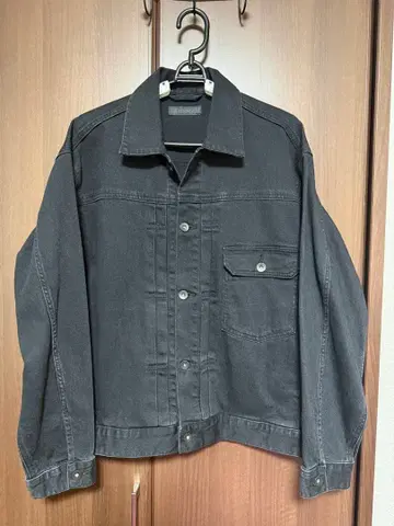 UNIQLO 1st 데님 자켓 블랙