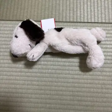 스누피 PEANUTS 롱 파우치 봉제 인형 펜 케이스 필통