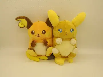 포켓몬 센터 니타모노도우시 라이츄 & 알로라라이츄