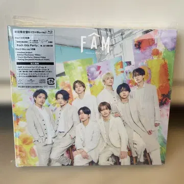 FAM (CD+Blu-ray) 타임레스 timelesz 최초 한정판 B