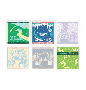 미세스 그린애플 제일복권 자카드 타월 3종 세트