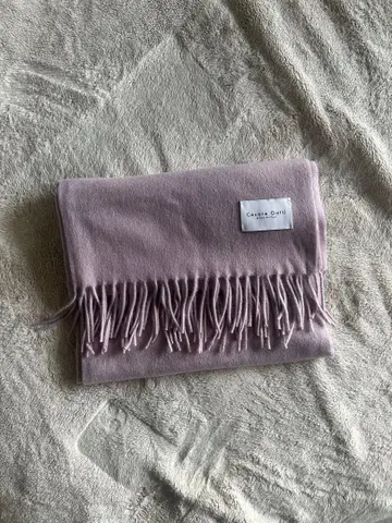 체사레 가티의 캐시미어 대형 스톨 라일락 새상품급