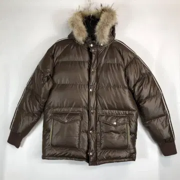 웨스트 라이드 레이싱 다운 자켓 L 사이즈 브라운 계열