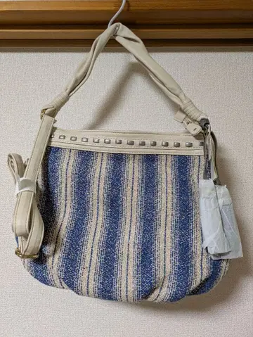 SAC 스트라이프 숄더백