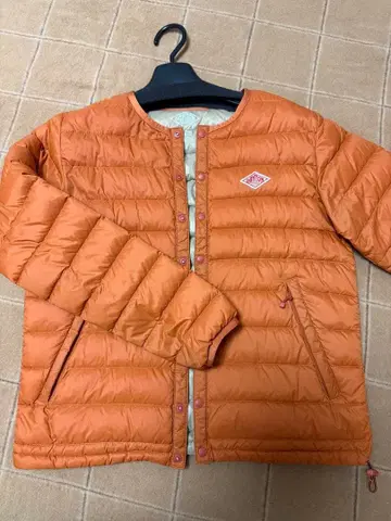 단톤 오렌지 다운 자켓 여성용