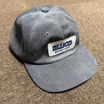 BLUCO 그레이 코듀로이 캡