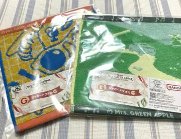 Mrs. GREEN APPLE 미세스 제일복권 자카드 타월 세트