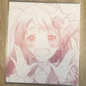 좀비랜드 사가 미니 색지풍 카드 특전 영화 색지풍 카드 미나모토 사쿠라