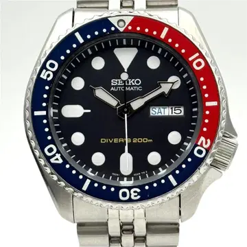 SEIKO 세이코 AT 다이버즈 블랙보이 데이데이트
