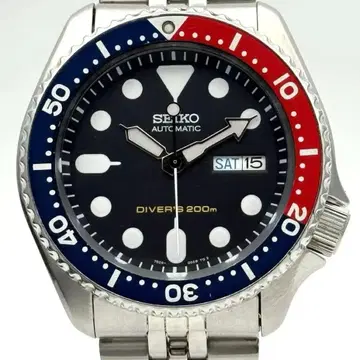 SEIKO 세이코 AT 다이버즈 블랙보이 데이데이트