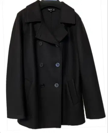 agnes b 울 피코트