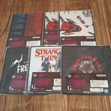 기묘한 이야기 제일복권 타월 미개봉품 묶음 판매 6세트