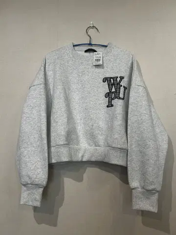 GORGE 체크 패치 로고 맨투맨 속기모 WPU 자수 새상품